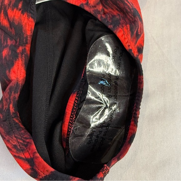 Adidas Infinetex Swimsuit Lined Girls Youth Red Black Sz 24 (US Youth XL) - Picture 8 of 9